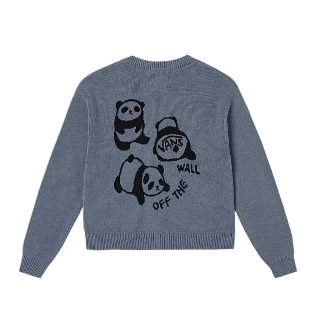 Кофта Vans Кардиган Трикотаж Женский Серый Синий - изображение 2