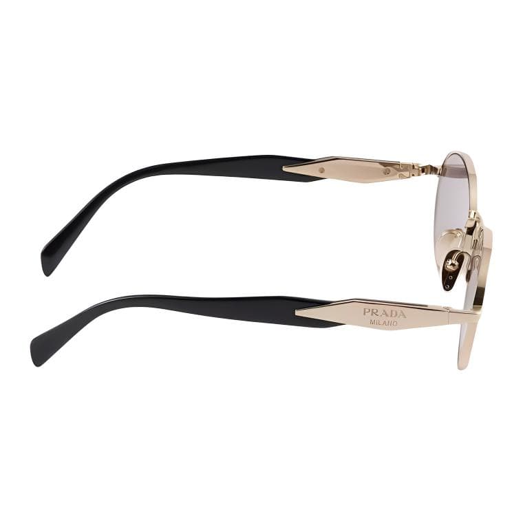 Солнцезащитные очки PRADA OVAL SUNGLASSES Женские Светло-фиолетовые - изображение 3