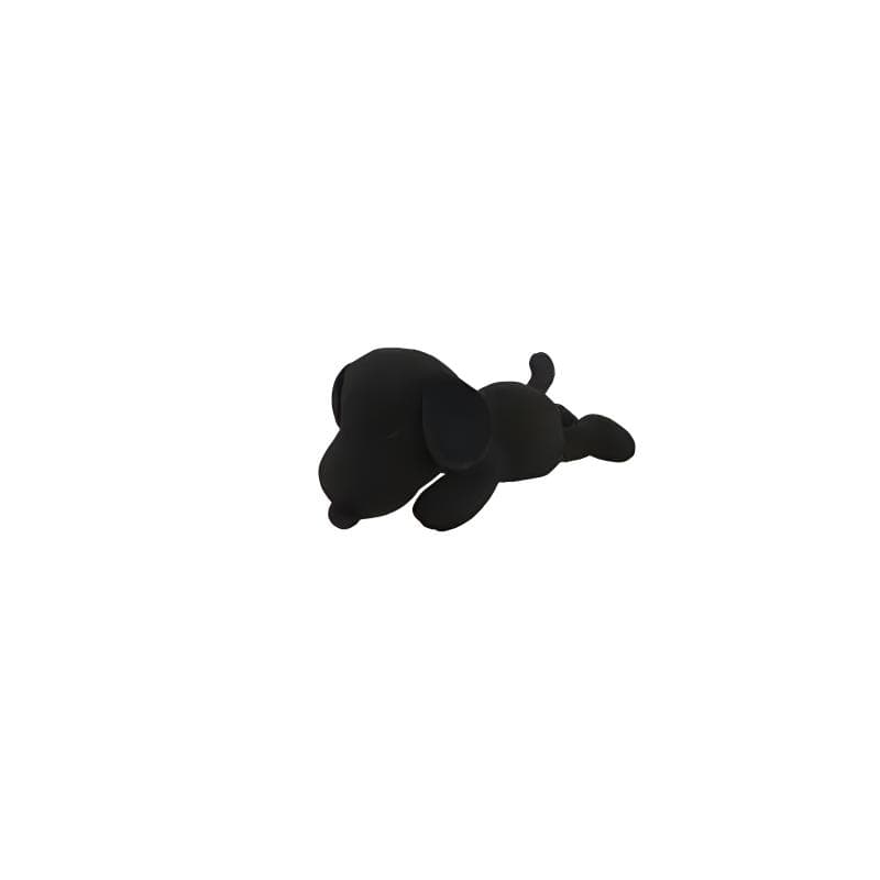 Мягкая игрушка UNIQLO x KAWS Plush Toy Black - изображение 1