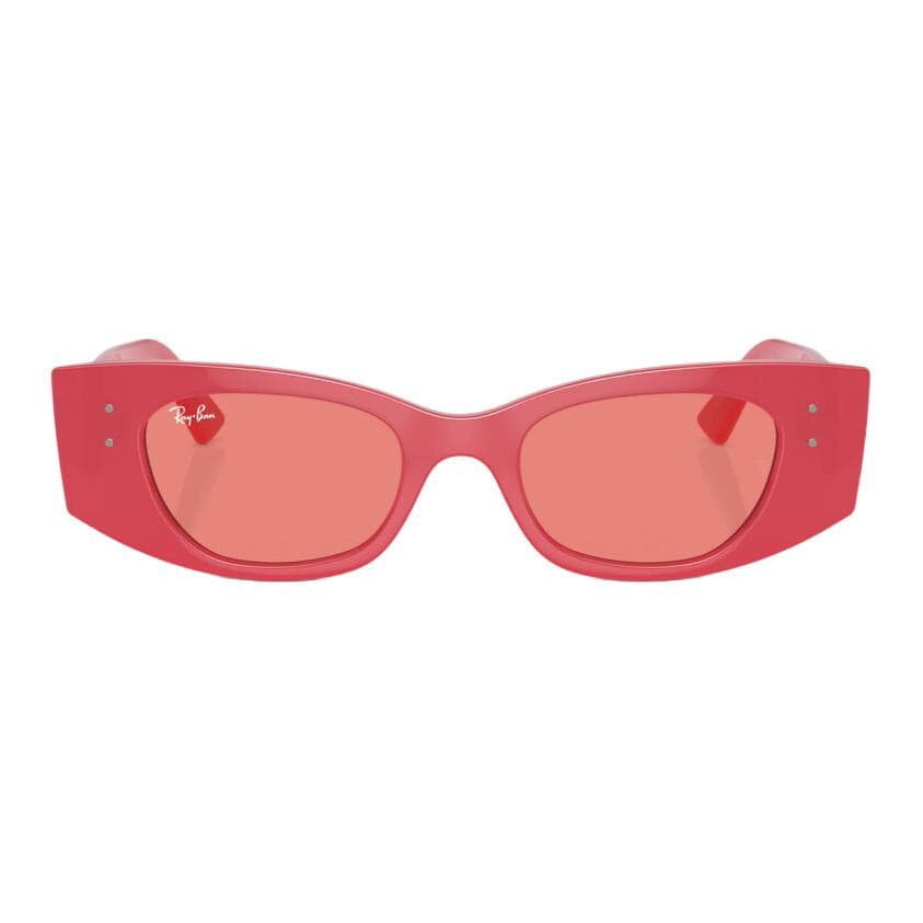 Солнцезащитные очки RayBan Injection Кошачий глаз Солнцезащитные очки Унисекс Красный - изображение 2