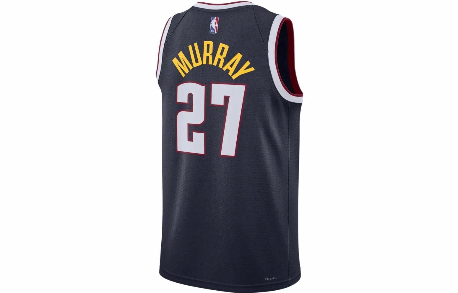 Баскетбольная майка Nike NBA Nuggets Murray 27 Navy - изображение 2
