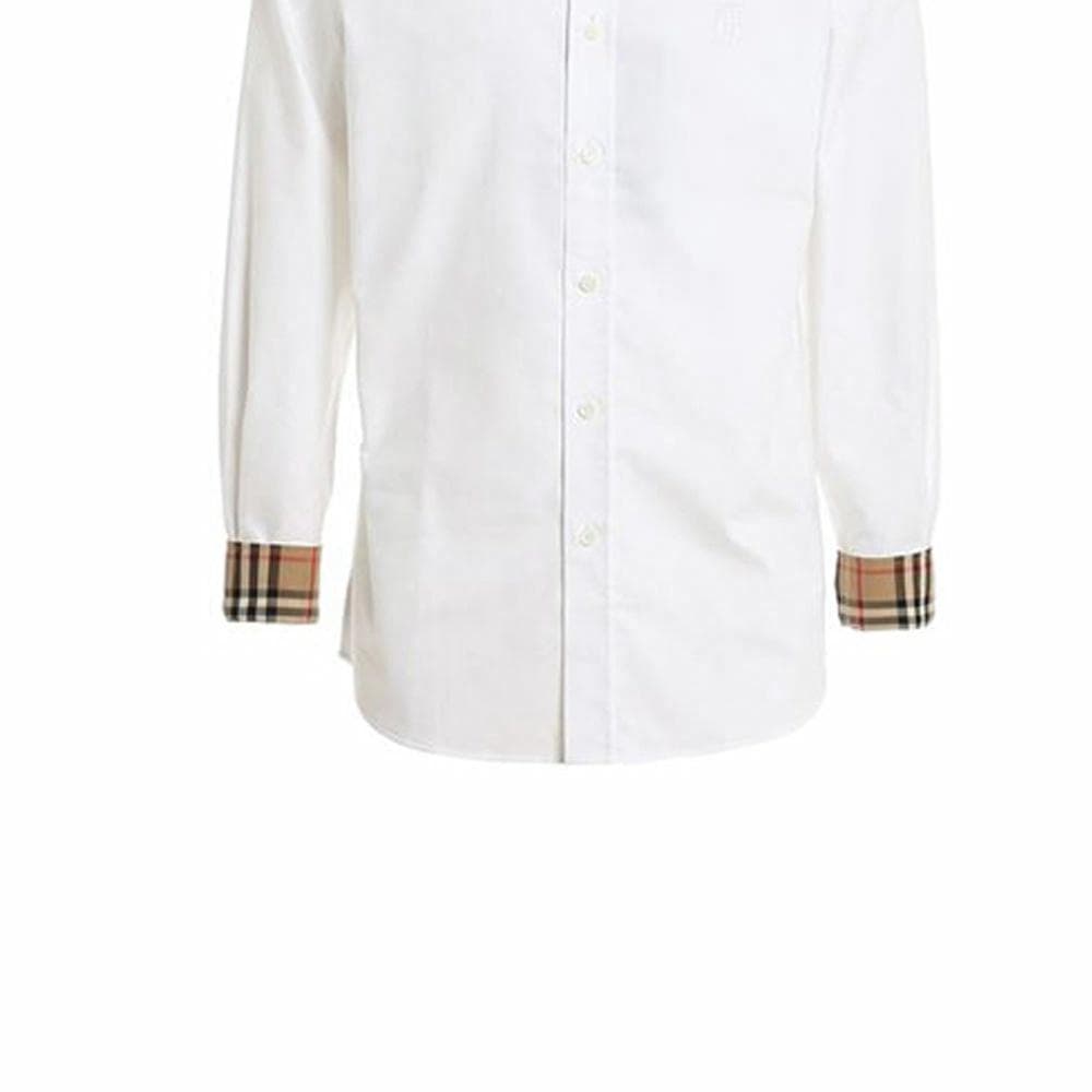 Рубашка Burberry Monogram Motif Vintage - изображение 5