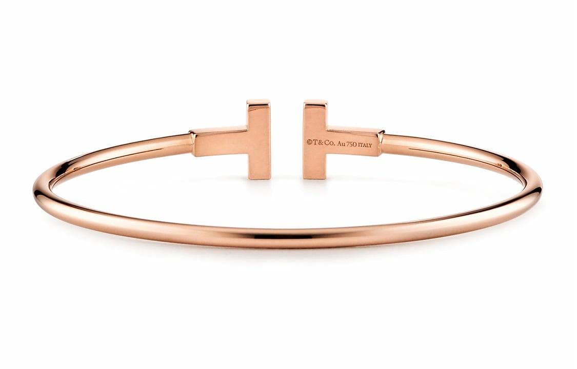 Браслет Tiffany & Co. T Series 18K Rose Gold Bracelet - изображение 2