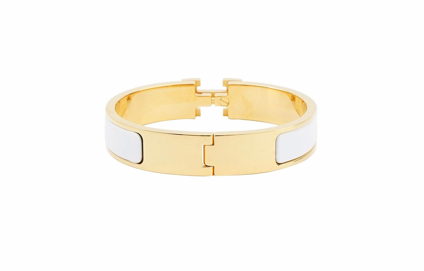 Браслет Hermes Clic H Blanc - изображение 5