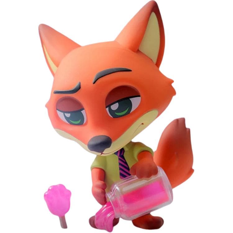 Фигурка Hot Toys x Disney COSBI Миниатюрная кукла Зверополис Слепые коробки 1 слепой бокс Целая коробка 8 шт - изображение 2
