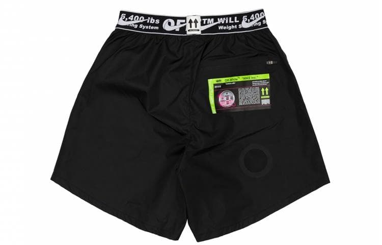Шорты Nike x OFF-WHITE Dri-FIT Shorts Black - изображение 2