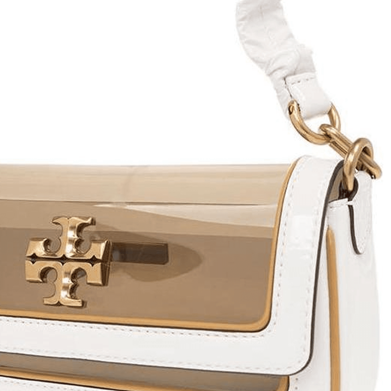 Мини-сумка Tory Burch Kira (Красный) Термопласт ПУ (Полиуретан) Полиуретан с кожаными вставками - изображение 5