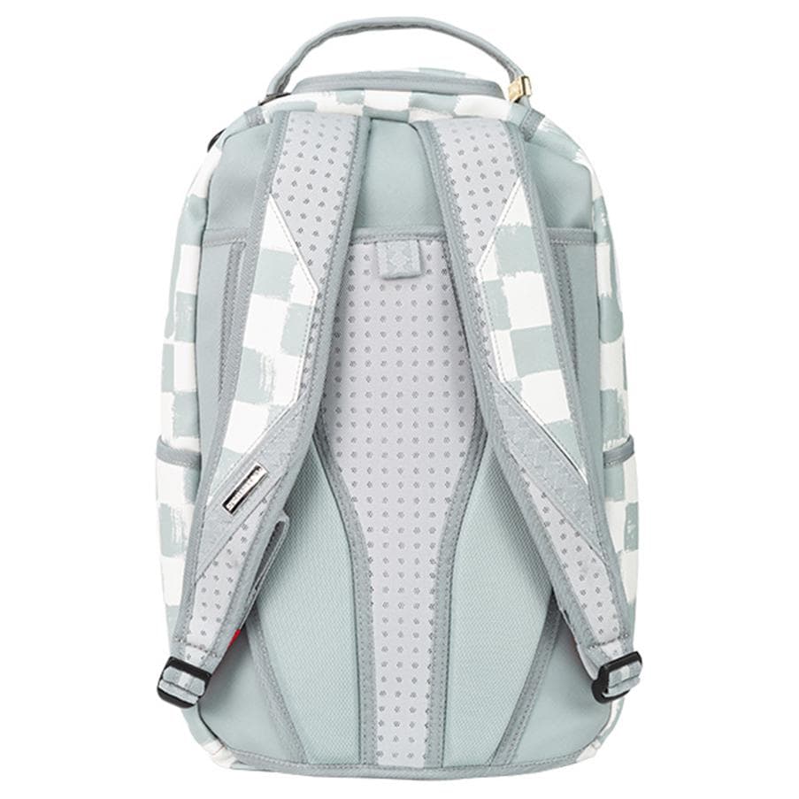 Рюкзак SPRAYGROUND ПВХ (поливинилхлорид) Рюкзак Стандартный (Standard) Унисекс Серый Белый - изображение 5