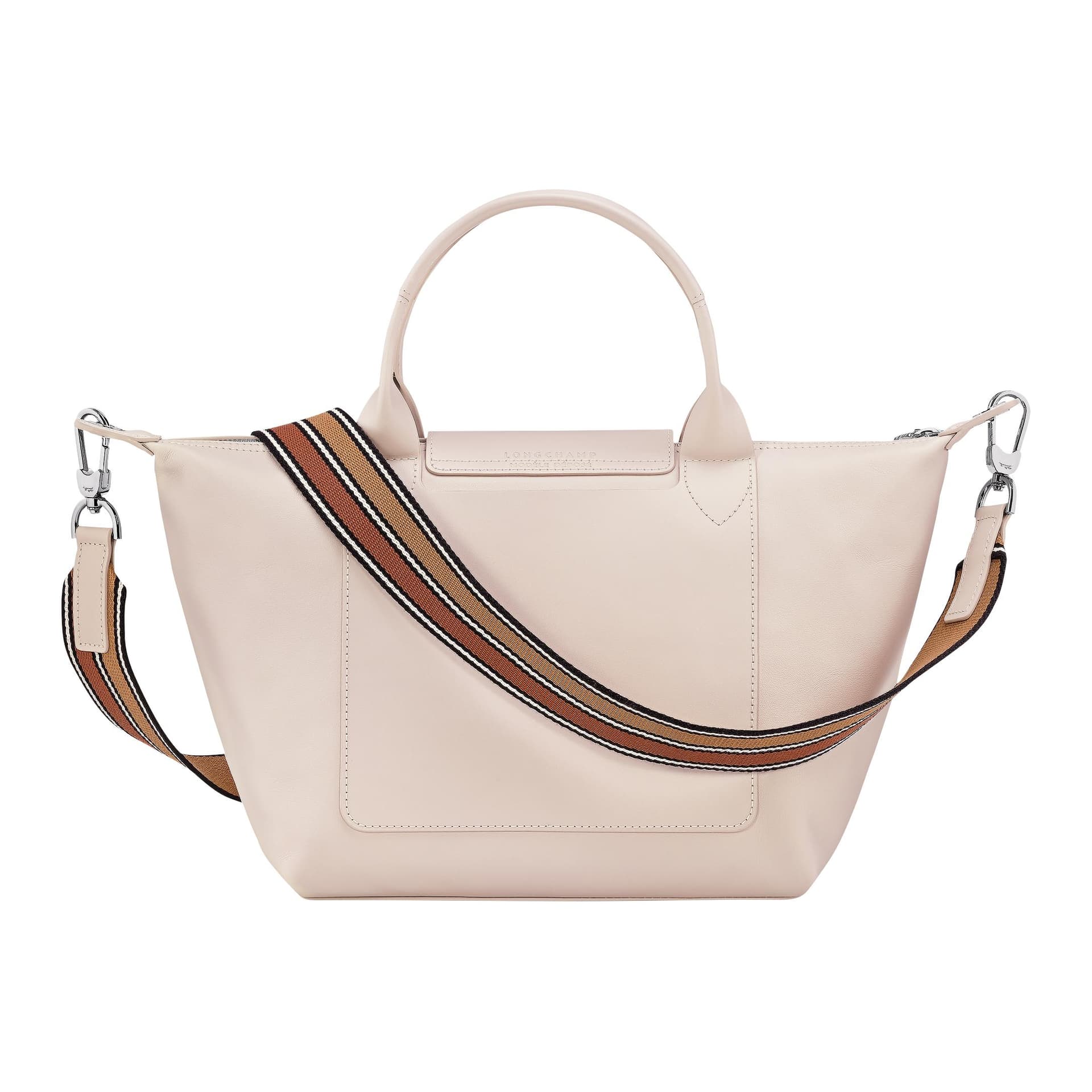Сумка LONGCHAMP Le Pliage Xtra Корова Кожа Пельмени Сумка Сумка через плечо Сумка Маленькая Женская Экрю - изображение 3