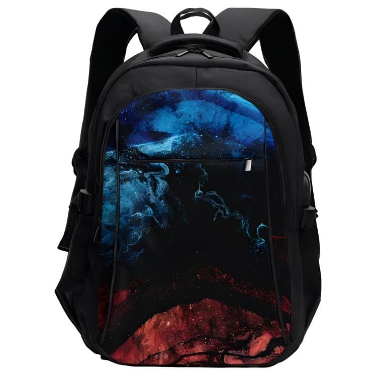 Рюкзак CMLZIUA Oxford Backpack Unisex Black CMLZIUA Оксфорд Рюкзак Унисекс Черный - изображение 1