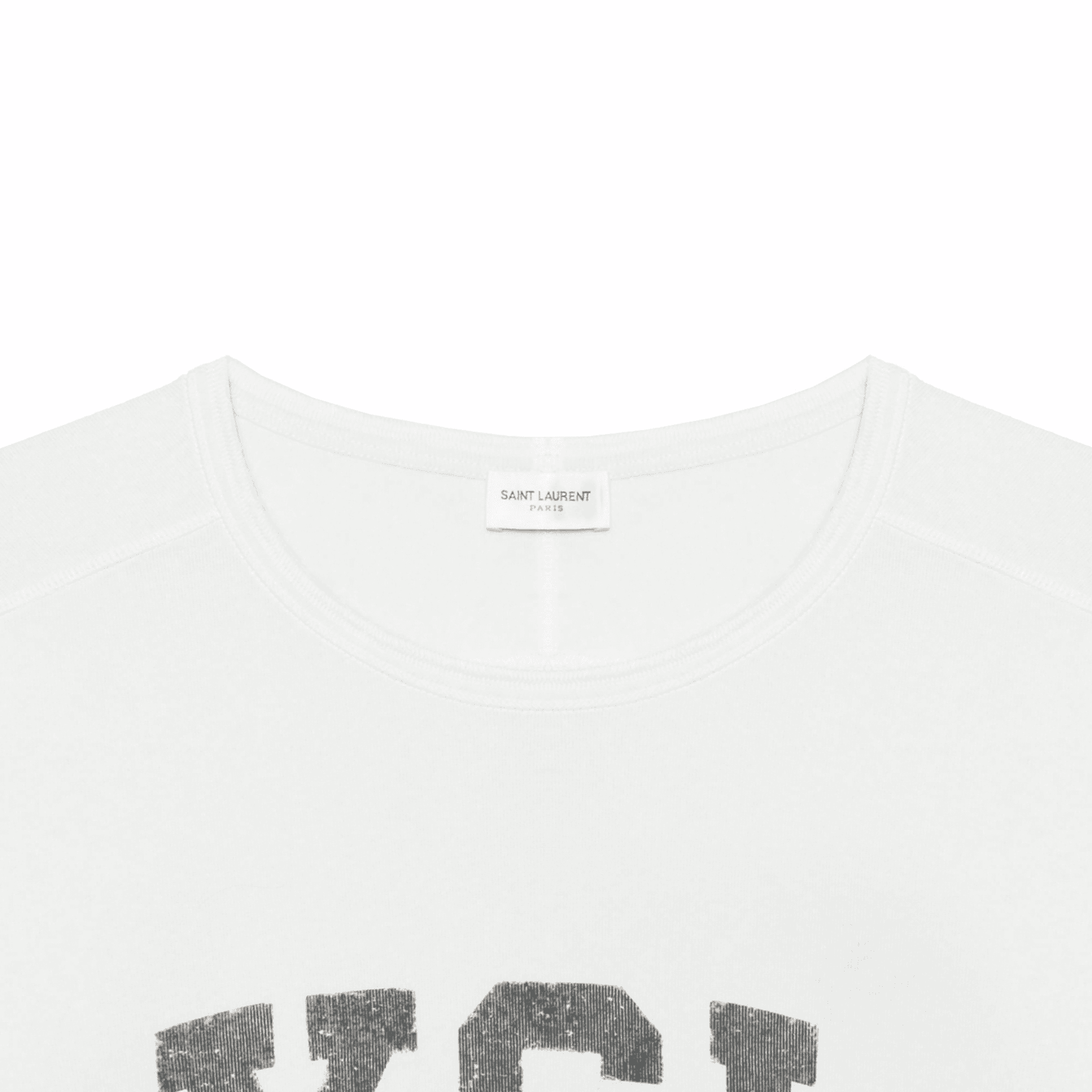 Футболка Saint Laurent Logo T-Shirt — фото 9