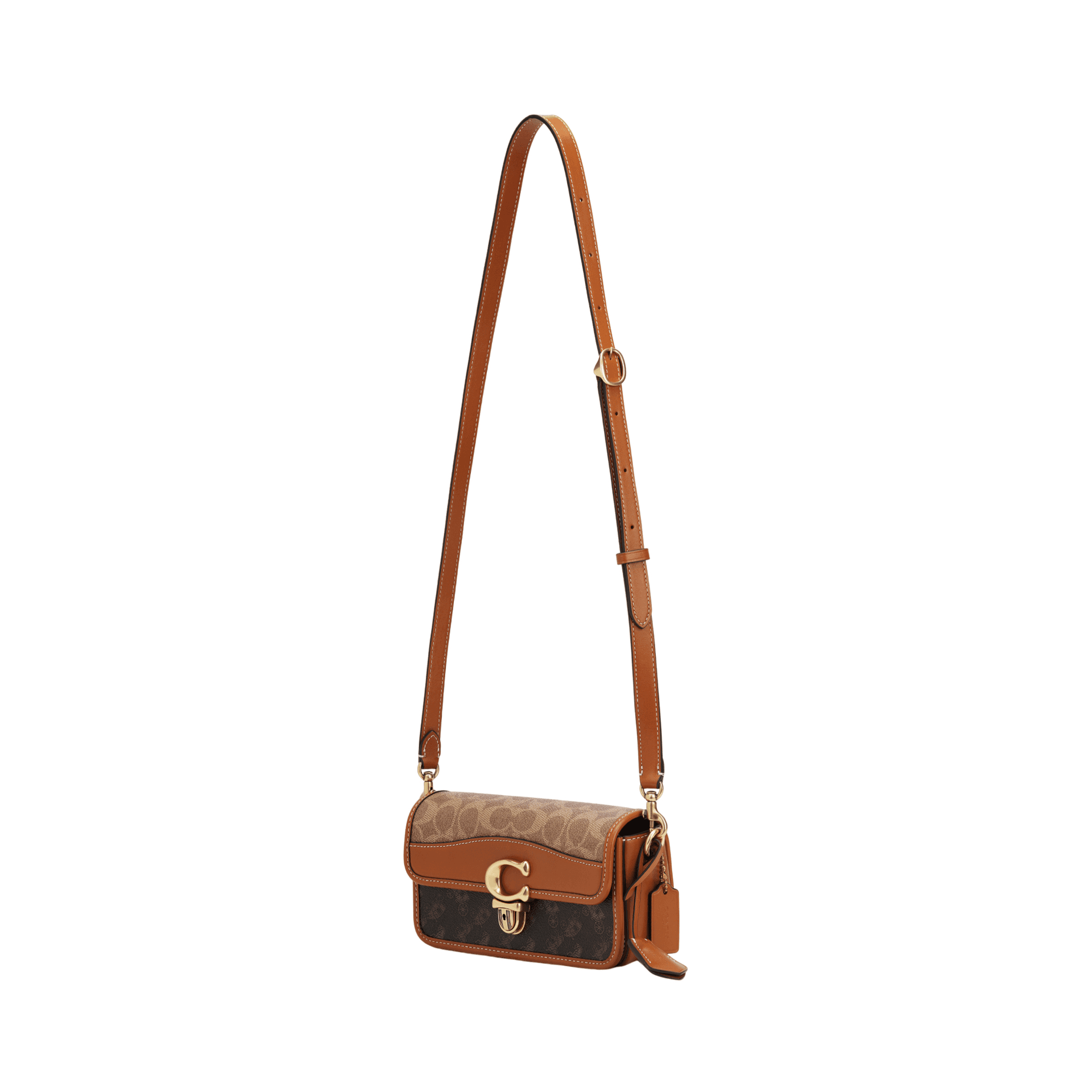 Мини-сумка COACH Studio Baguette 20 Brown - изображение 4