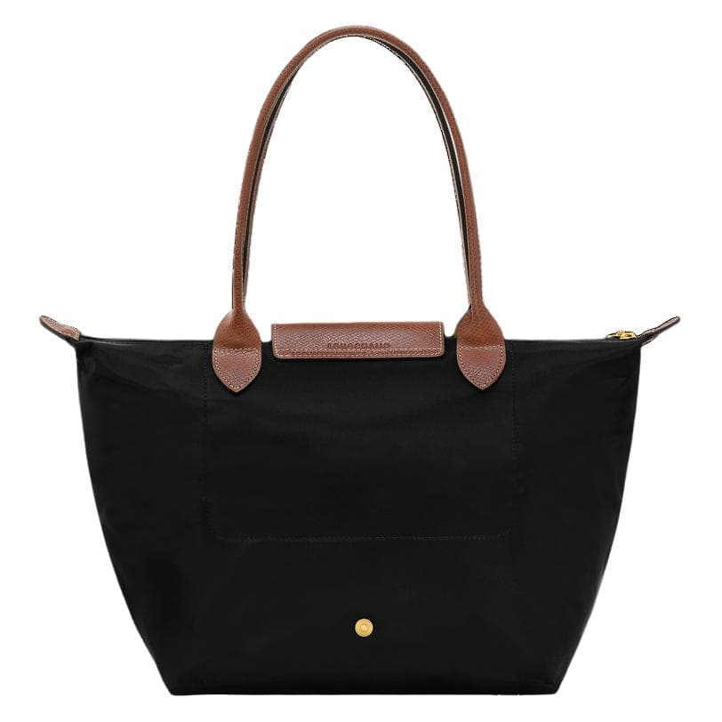 Мини-сумка LONGCHAMP Полиамид Сумка-тоут Сумка через плечо Средняя Женская Черная - изображение 3