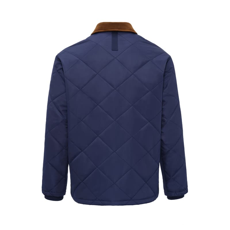 Зимняя куртка пуховик LI NING 1990 Хлопковый пуховик Мужской Темный Корабельный Синий - изображение 2