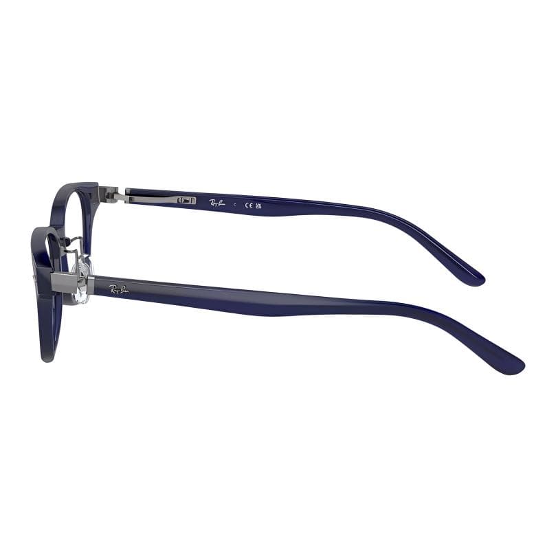 Оправа RayBan Ацетатные квадратные оправы для очков женские синие - изображение 3