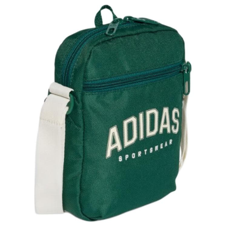 Мини-сумка Adidas Полиэстеровая ткань Сумка через плечо плечевая сумка Унисекс Зеленая - изображение 2