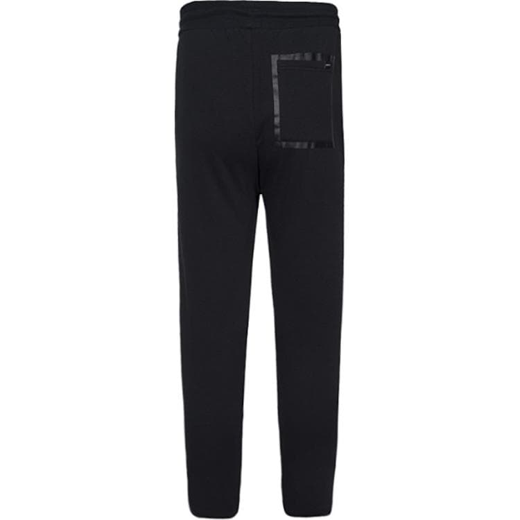 Штаны Adidas Neo Вязаные Спортивные Брюки Мужские Черные - изображение 2