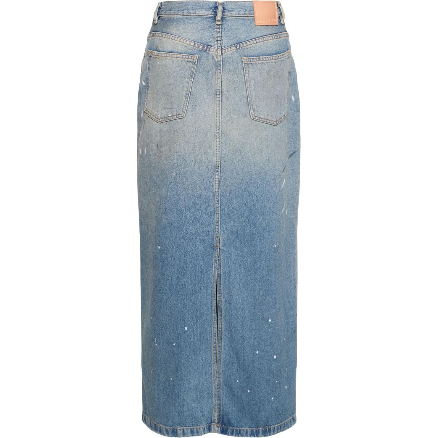 Acne Studios Джинсовая длинная юбка женская синяя - изображение 2