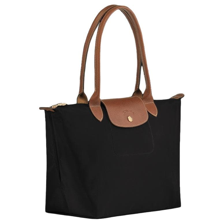 Мини-сумка LONGCHAMP Полиамид Сумка-тоут Сумка через плечо Средняя Женская Черная - изображение 2