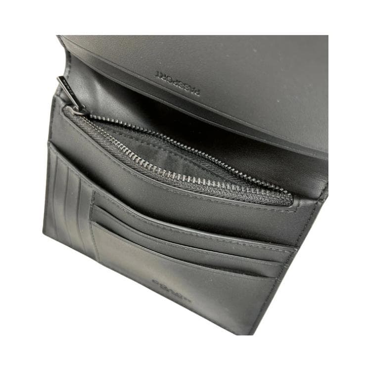 Картхолдер Coach Passport Case Покрытый холст Картхолдер Унисекс Черный - изображение 8