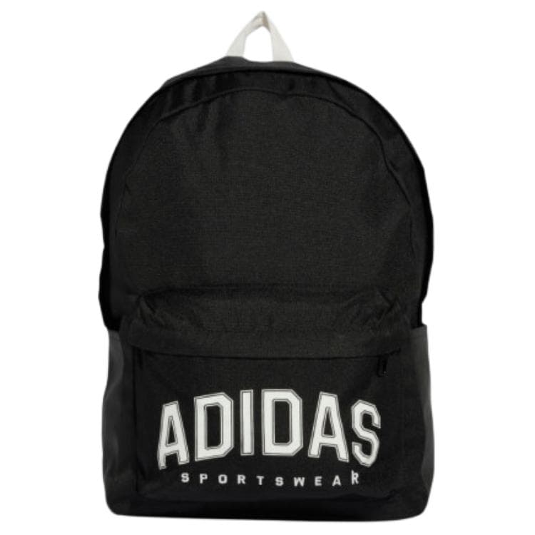 Рюкзак Adidas Модный тренд Переработанный полиэстер Рюкзак Большой Унисекс Черный - изображение 1