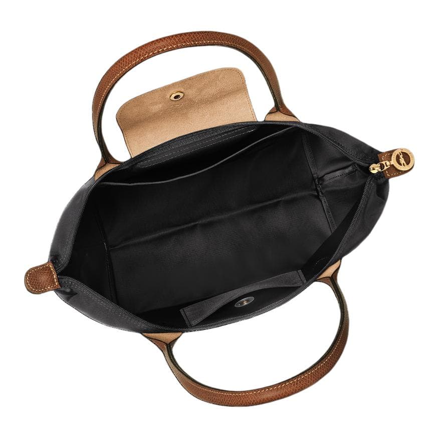 Мини-сумка LONGCHAMP Полиамид Сумка-тоут Сумка через плечо Средняя Женская Черная - изображение 4