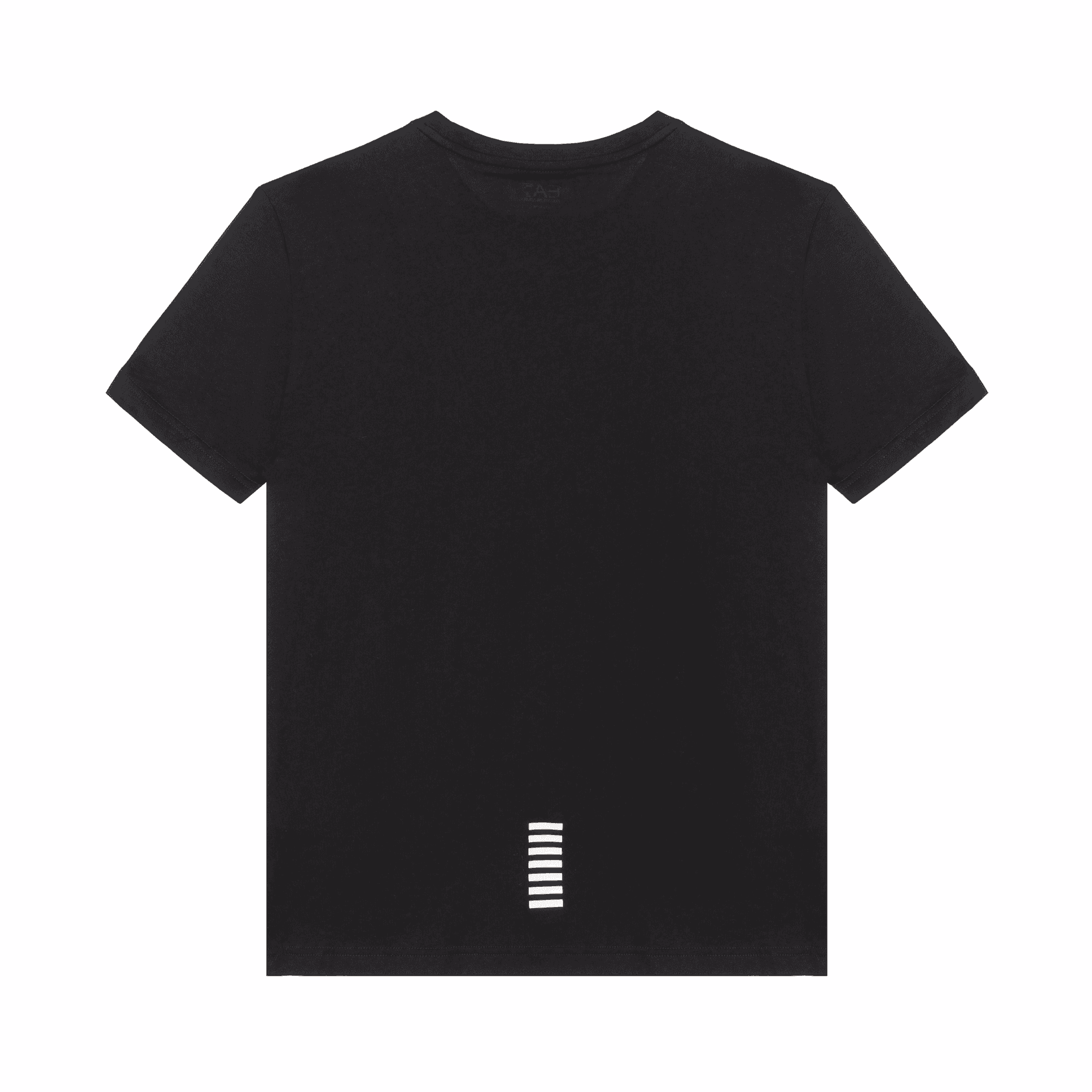 Футболка Emporio Armani EA7 Letter Print T-Shirt Black - изображение 2