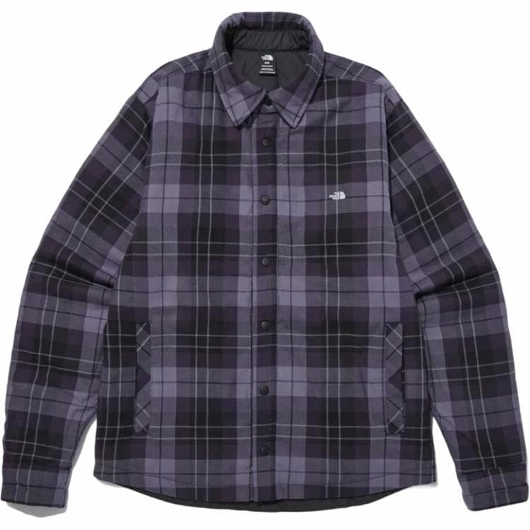 Зимняя куртка пуховик The North Face Insulated Flannel Black - изображение 3