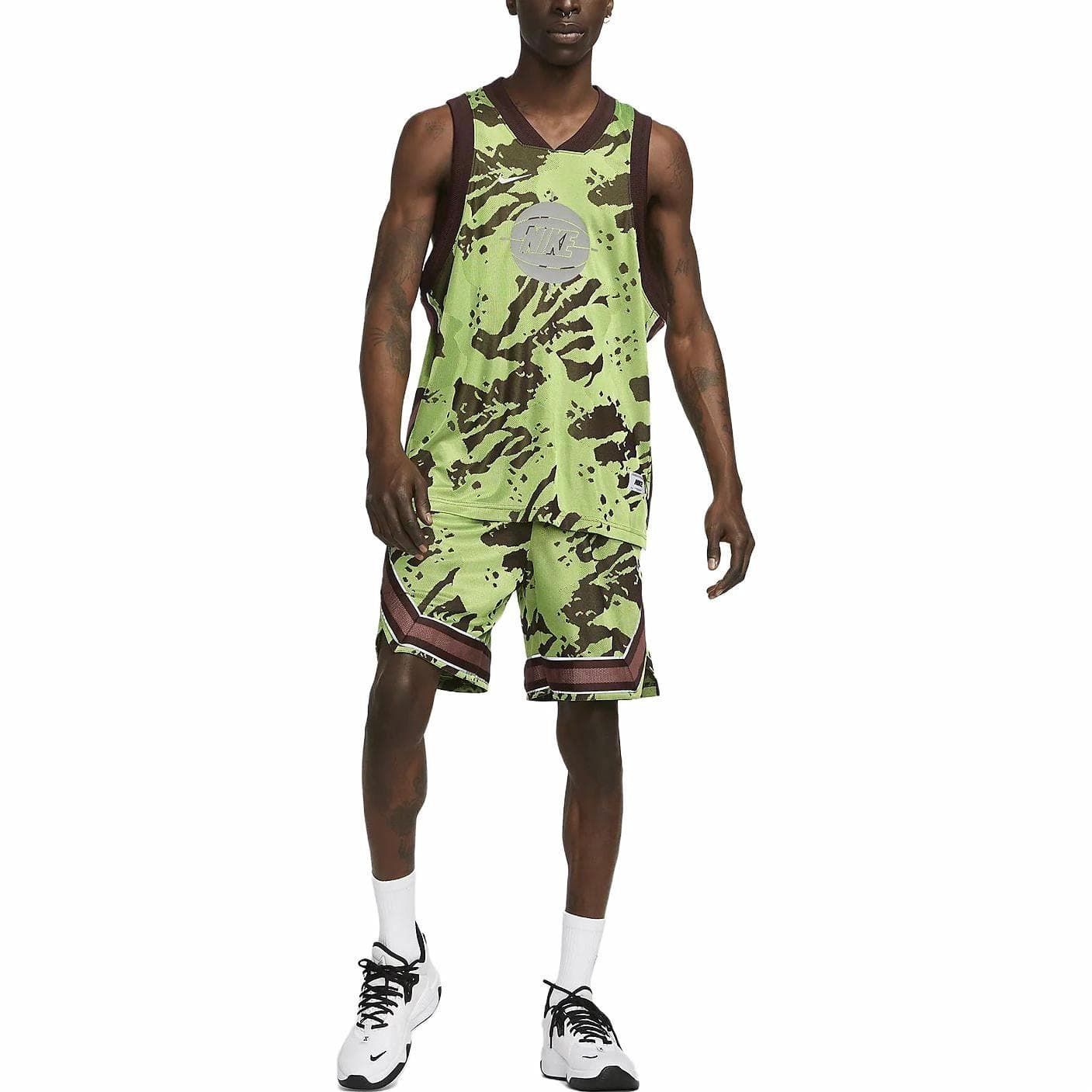 Баскетбольная майка Nike Dri-FIT ADV Camo Basketball Tank - изображение 3
