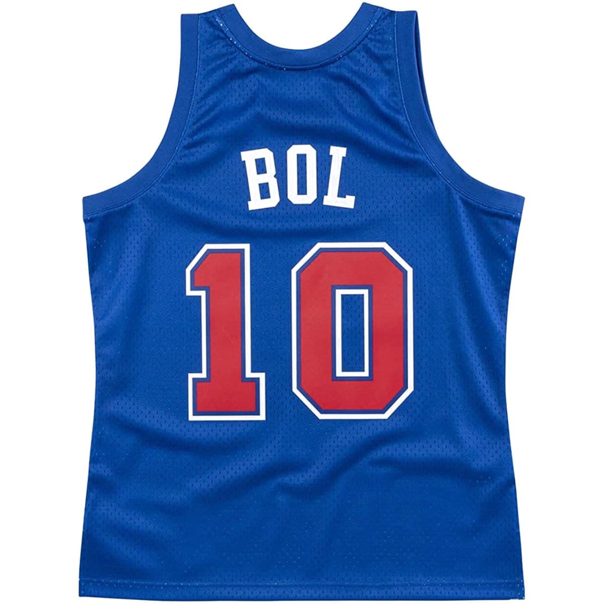 Баскетбольная майка Mitchell Ness SW 85-86 10 - изображение 2