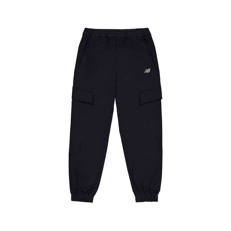 Штаны New Balance Вязаные тренировочные брюки мужские черные - изображение 1