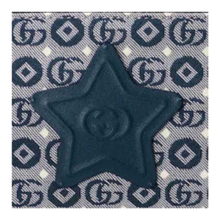 Поясная сумка Gucci GG Star Logo Belt Bag Blue Kids - изображение 8