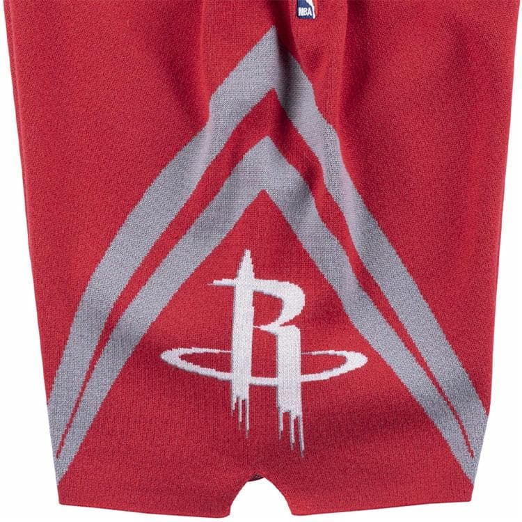 Баскетбольные шорты Mitchell & Ness x CLOT Retro Basketball Shorts Houston Rockets Red - изображение 4