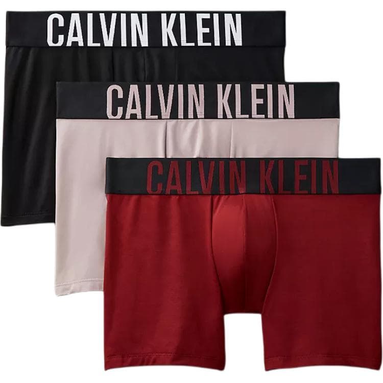 Трусы Calvin Klein Jacquard Boxer Briefs 3-Pack - изображение 1