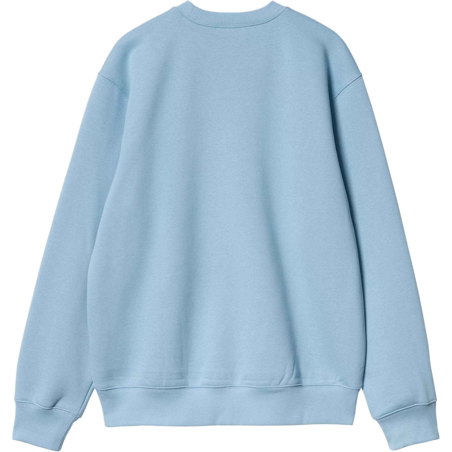 Худи Carhartt WIP Светло-Синие Мужские Толстовки - изображение 2