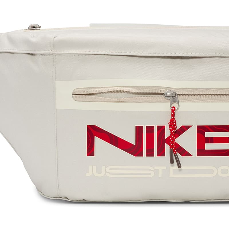 Поясная сумка Nike Полиэстеровая ткань Поясная сумка (бандана) Унисекс Бежевая - изображение 5