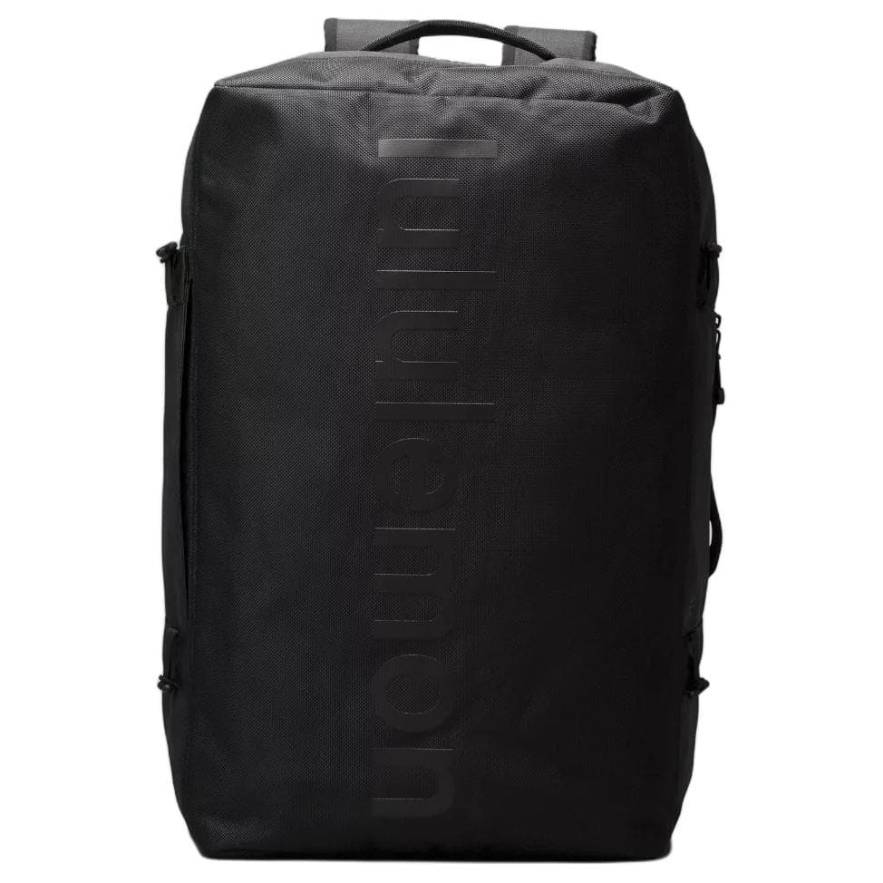 Lululemon 45L Переработанная полиэстеровая сумка для путешествий унисекс черного цвета - изображение 2