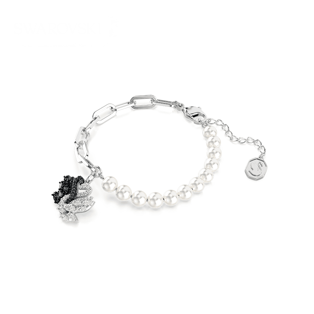 Браслет Swarovski Swan Браслеты Унисекс Серебряный - изображение 2