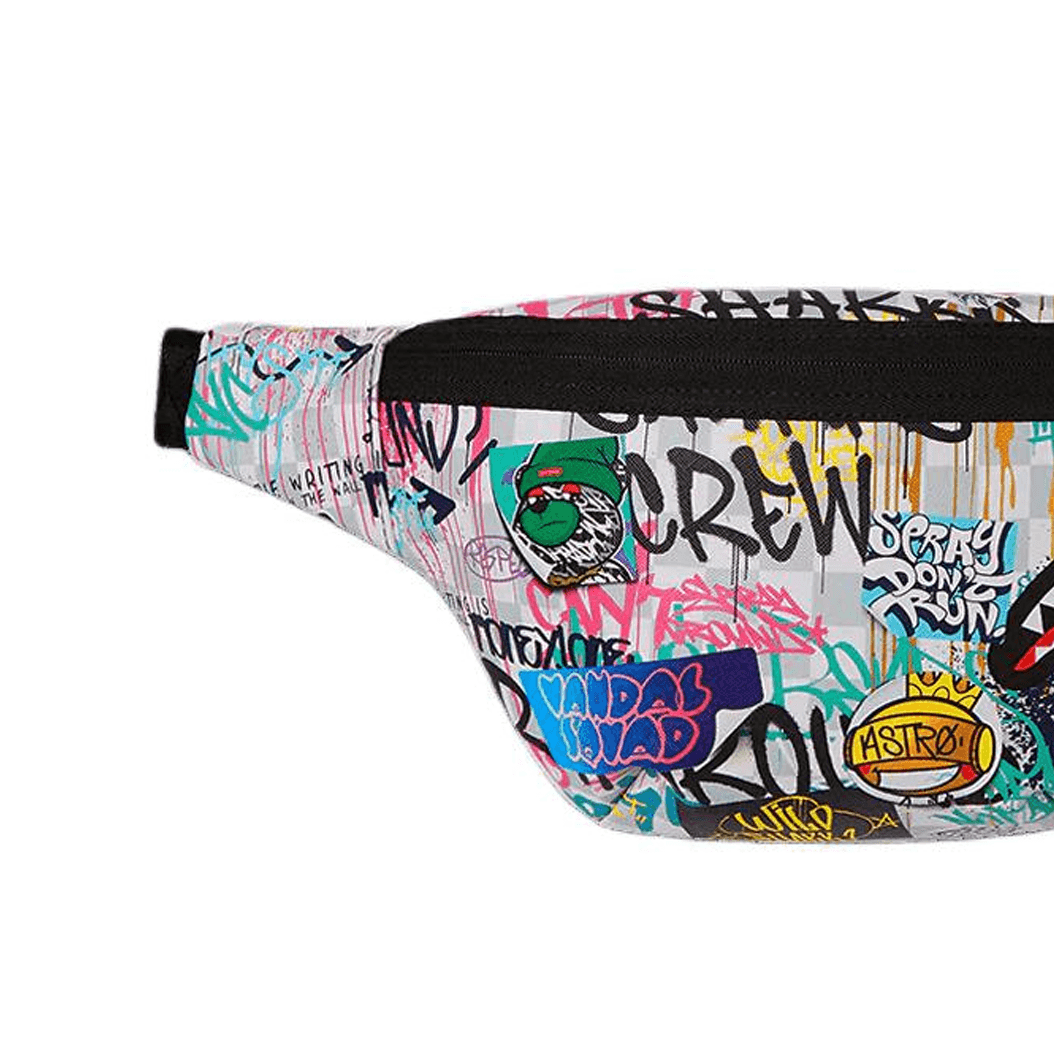 Поясная сумка SPRAYGROUND Искусственная кожа Поясная сумка (бандана) Унисекс Разноцветная - изображение 5