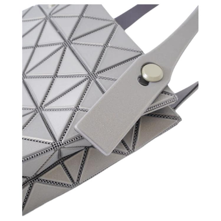 Сумка ISSEY MIYAKE Prism PVC Сумка-тоут Сумка для покупок Мини-сумка Женская Серого цвета - изображение 4