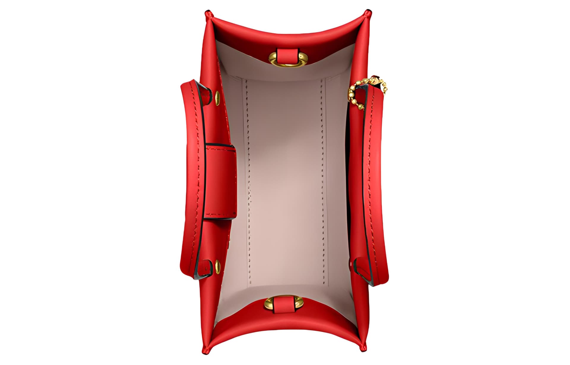 Сумка COACH Cashin 14 Red - изображение 4