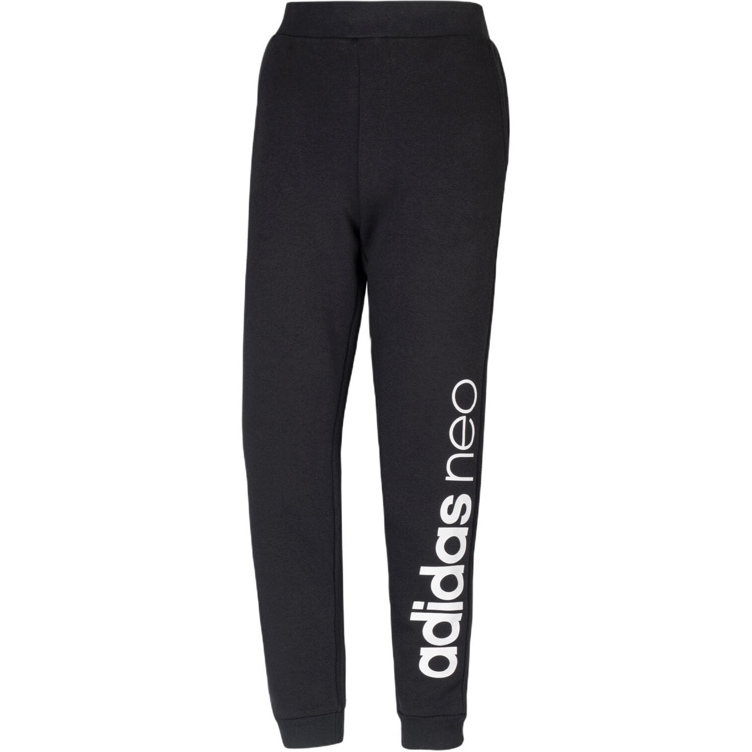 Штаны ADIDAS NEO Вязаные Спортивные Штаны Женские Черные - изображение 4