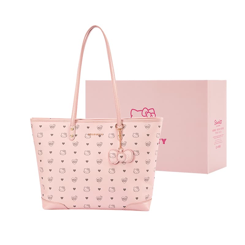Мини-сумка Sanrio Hello Kitty Сумка через плечо из синтетической кожи Женская Розовая - изображение 1