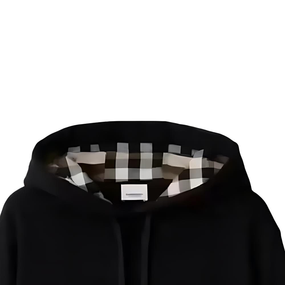Худи Burberry Толстовка Женская Черная - изображение 4