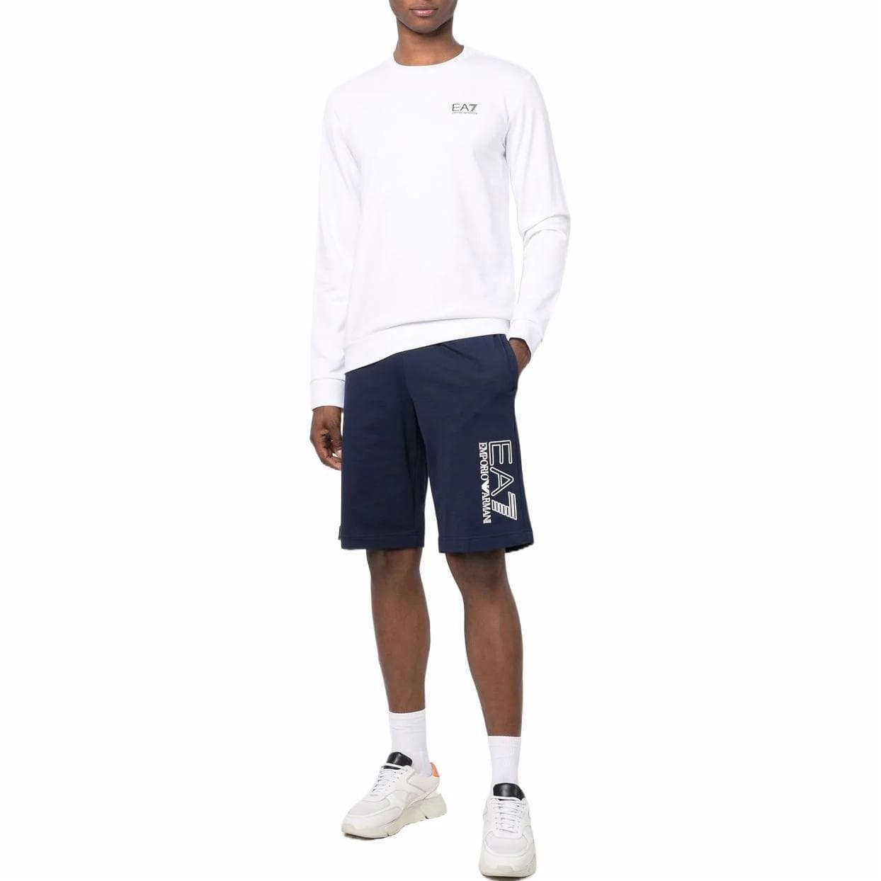 Шорты Emporio Armani EA7 Blue Shorts - изображение 2