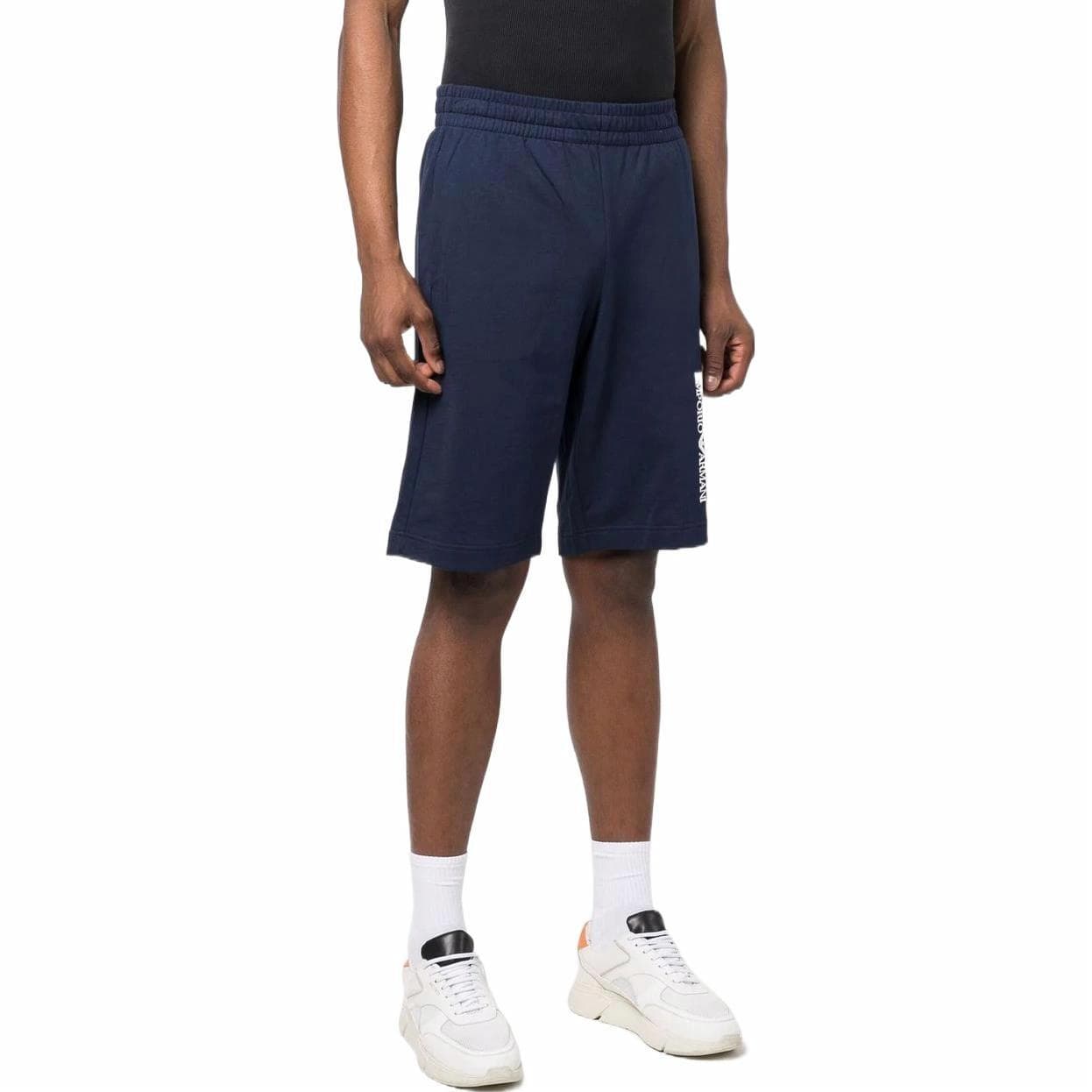 Шорты Emporio Armani EA7 Blue Shorts - изображение 4