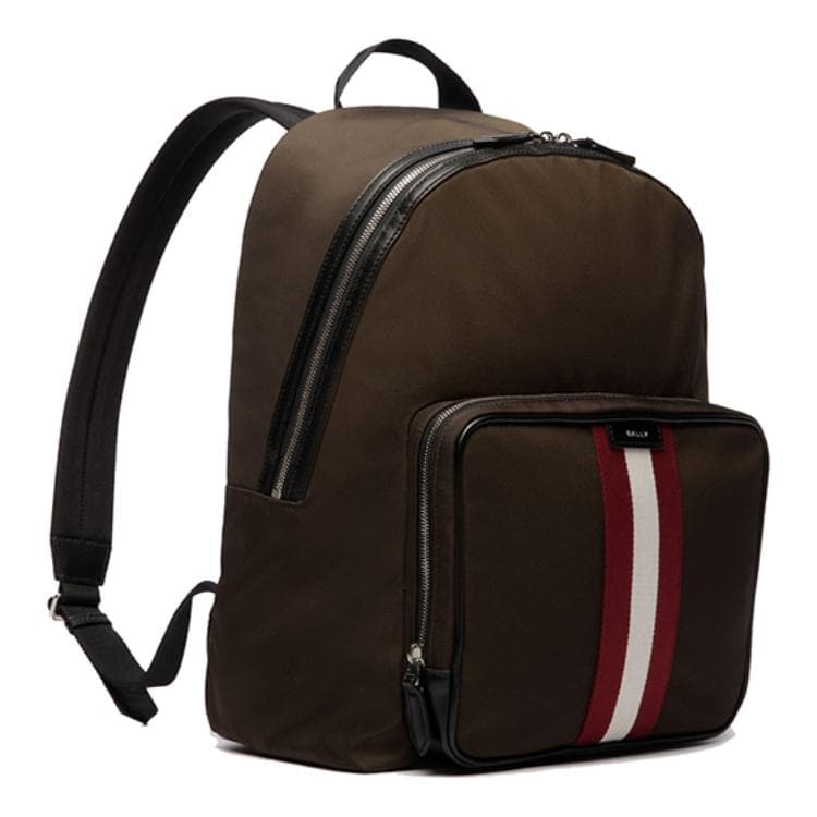 Рюкзак Bally Logo Zip Backpack Large Green - изображение 2