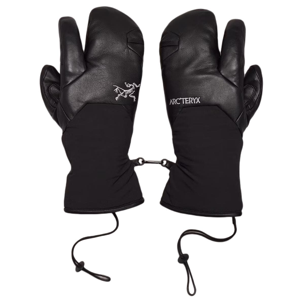 Arc'teryx Козья кожа Полиэстер Спортивные перчатки Унисекс Черные - изображение 3
