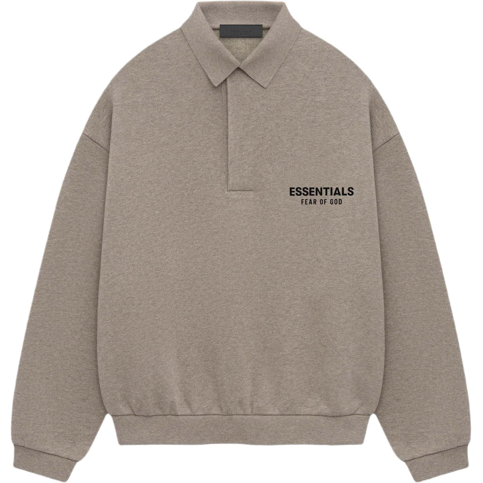 Поло Fear of God ESSENTIALS Темный Пыльный Серый Фотиния Серый Мужская Поло - изображение 2