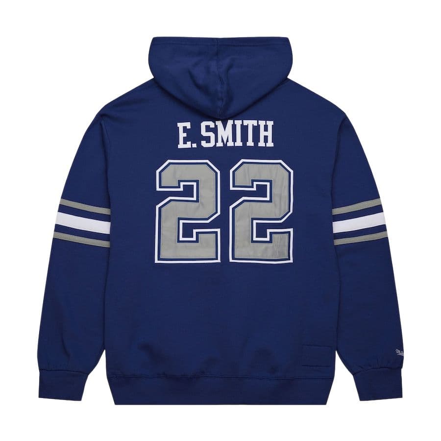 Худи Mitchell & Ness Dallas Cowboys Emmitt Smith 22 Hoodie Blue - изображение 2